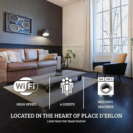 La Urbaine - Place D'erlon - Bulle De Calme Appartement Reims